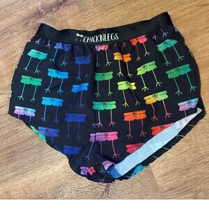 Men's Pride Rainbow running shorts with Mesh liner - Small